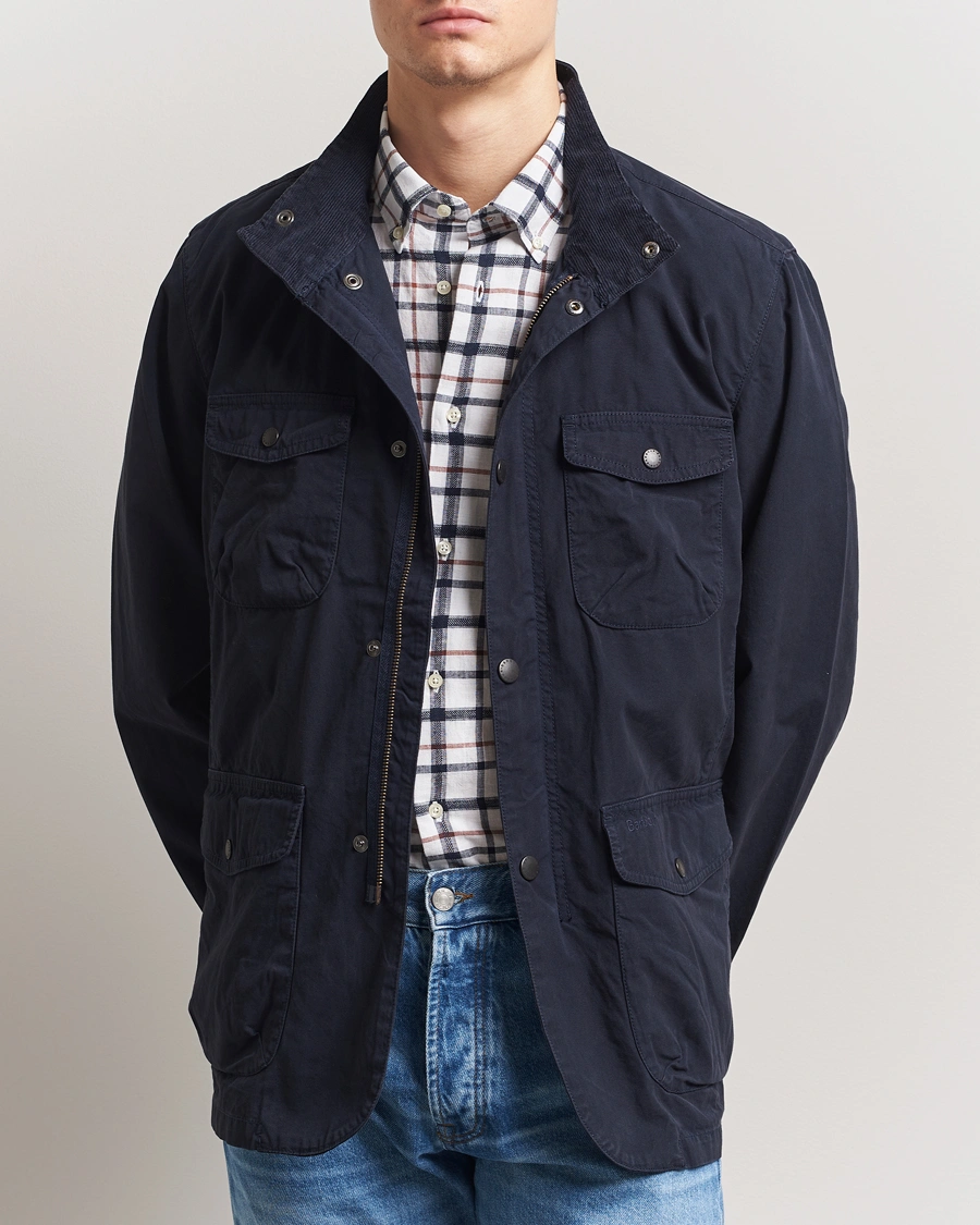 Herre | Jakker | Barbour Lifestyle | Ogston Casual Jacket Navy