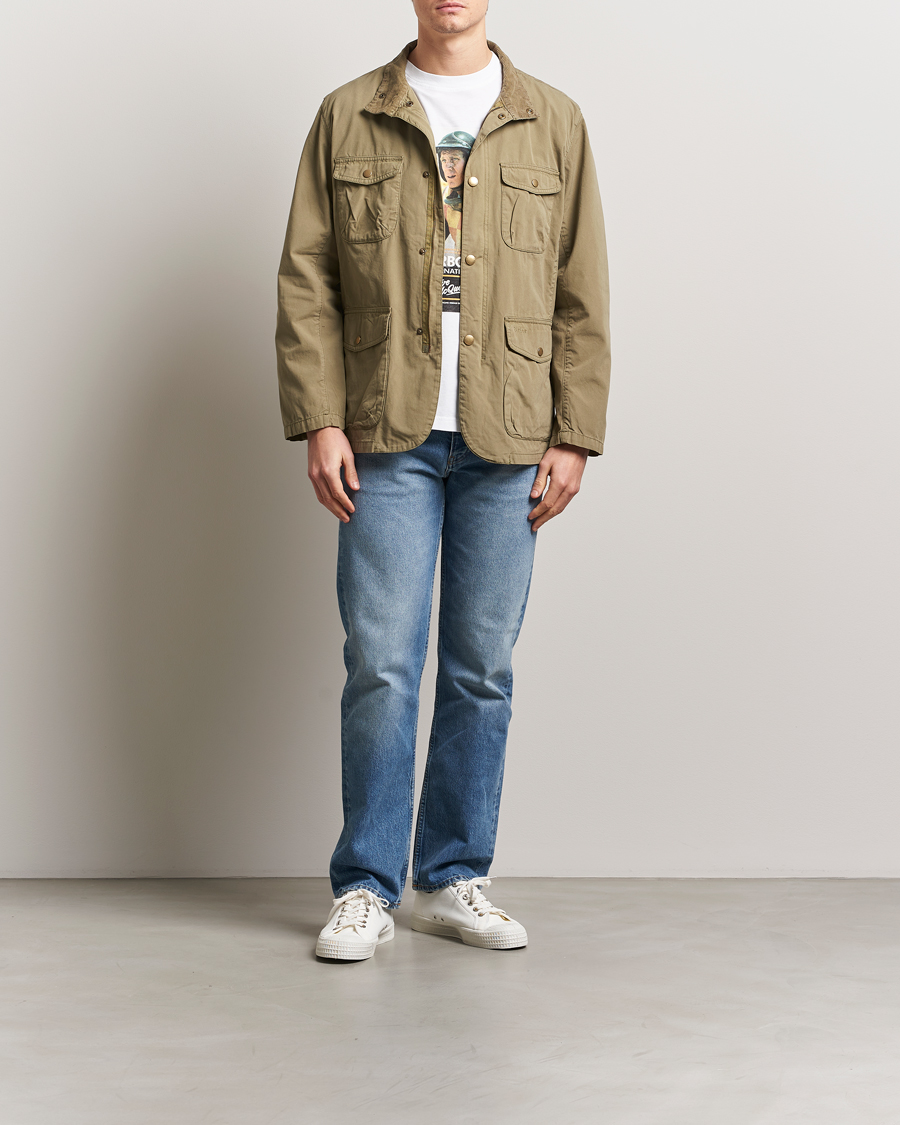 Herre | Jakker | Barbour Lifestyle | Ogston Casual Jacket Bleached Olive
