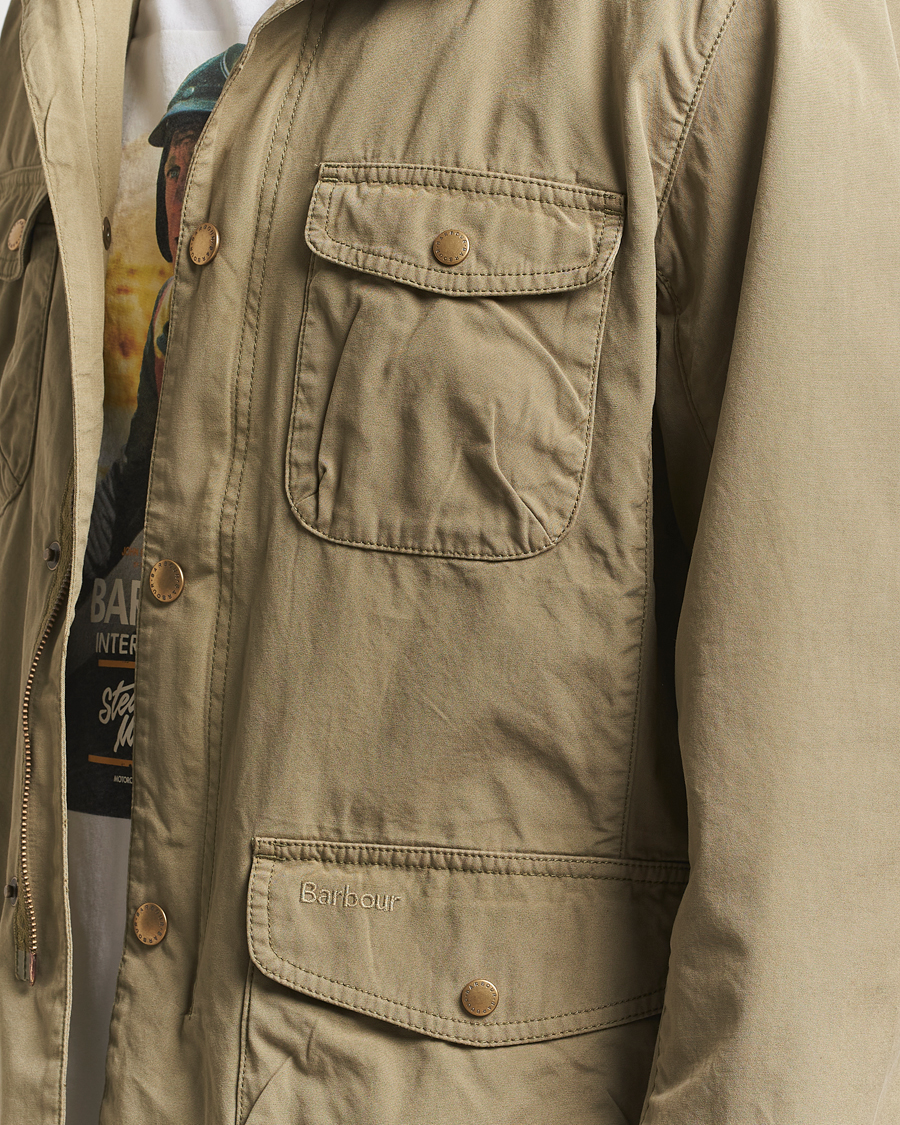 Herre | Jakker | Barbour Lifestyle | Ogston Casual Jacket Bleached Olive