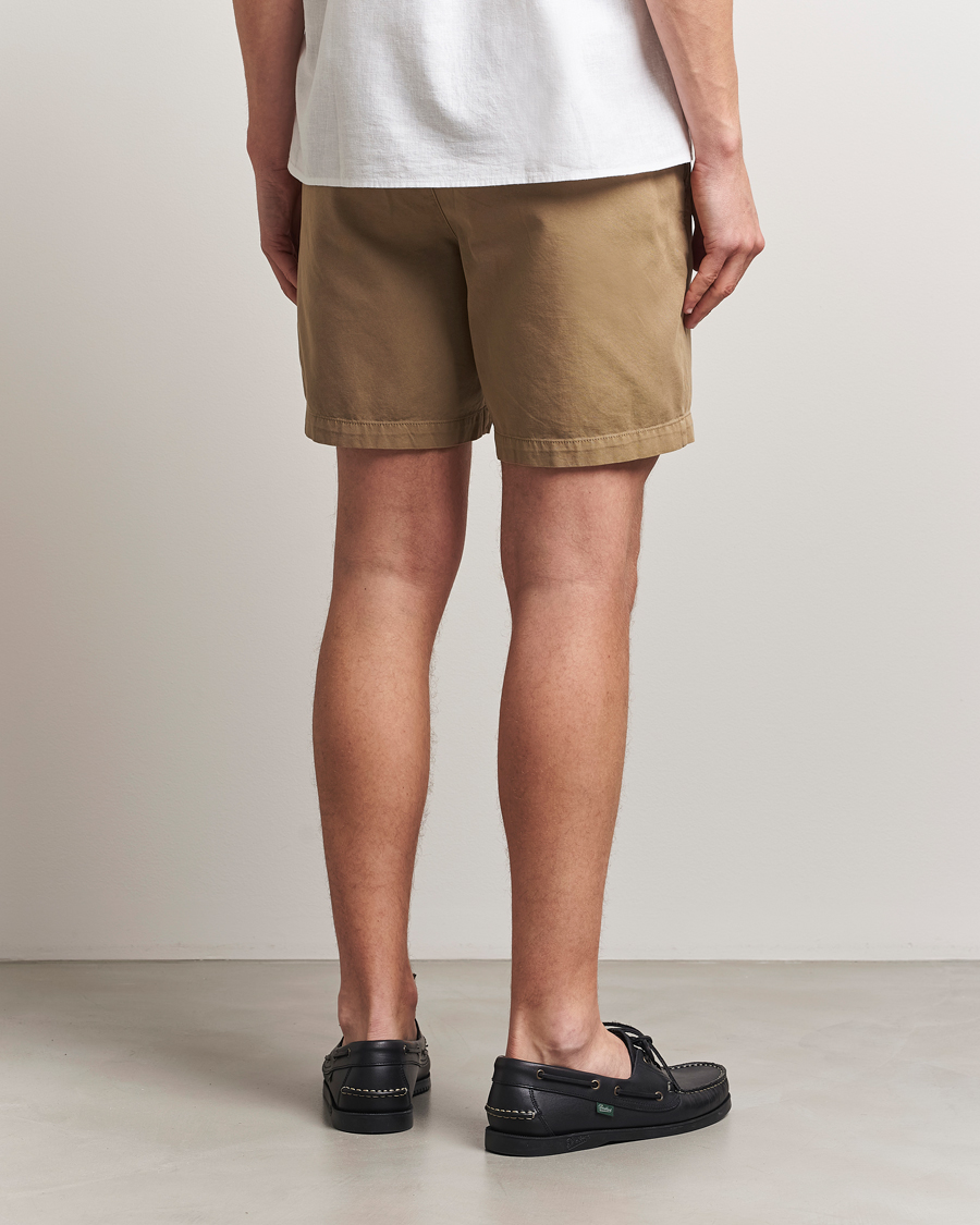Herre | Shorts | Barbour Lifestyle | Washed Oxford Relaxed Shorts Washed Stone