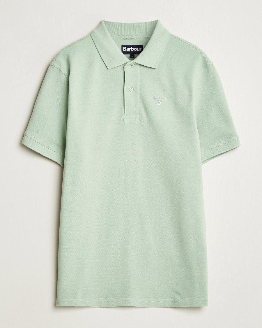 Herre | Pikéer | Barbour Lifestyle | Sports Polo Pale Apple