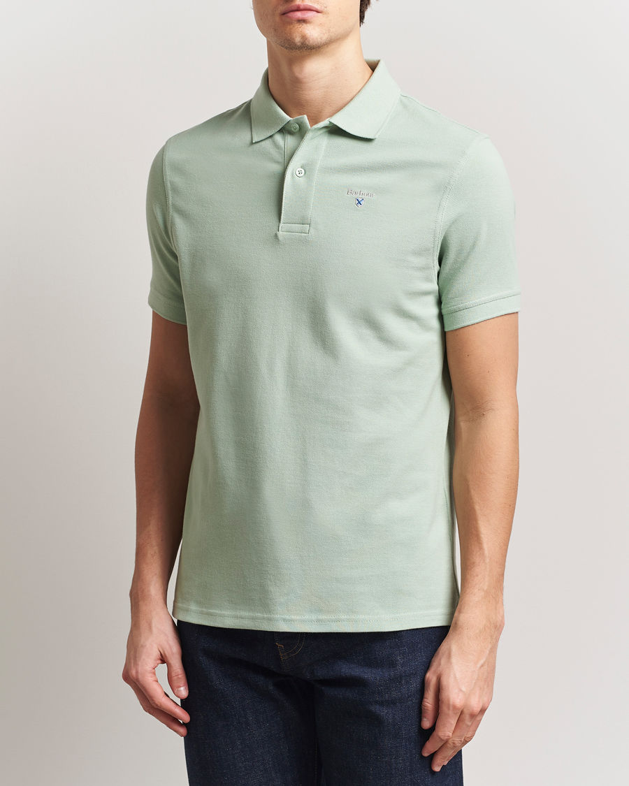 Herre | Pikéer | Barbour Lifestyle | Sports Polo Pale Apple