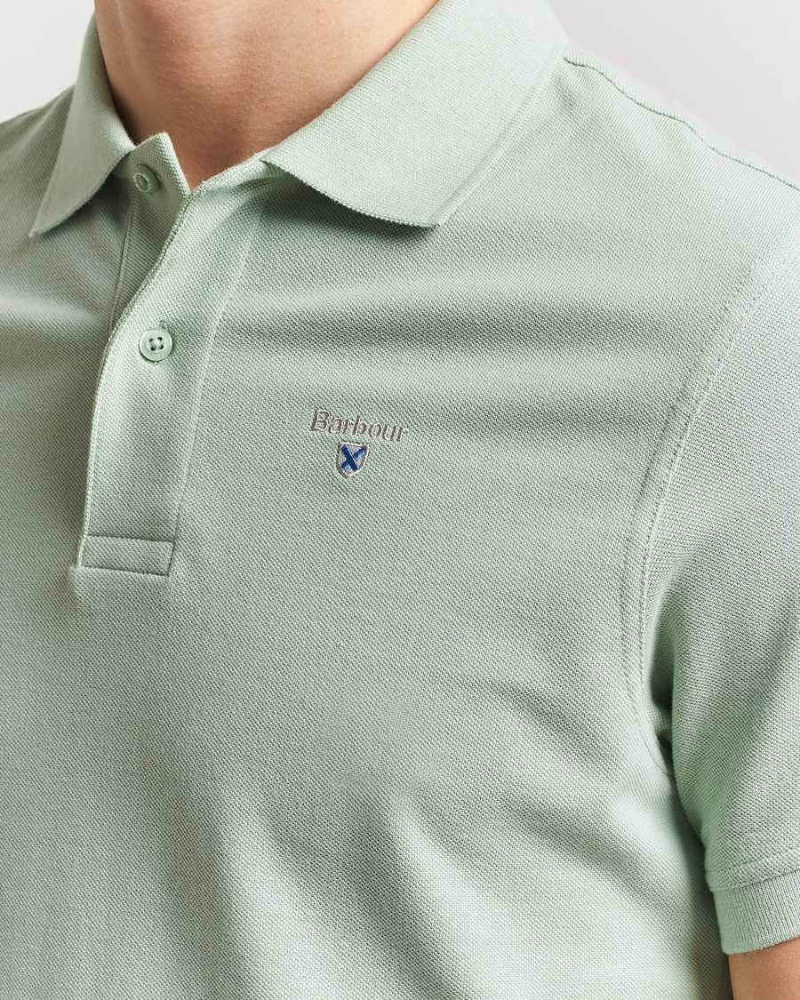 Herre | Pikéer | Barbour Lifestyle | Sports Polo Pale Apple