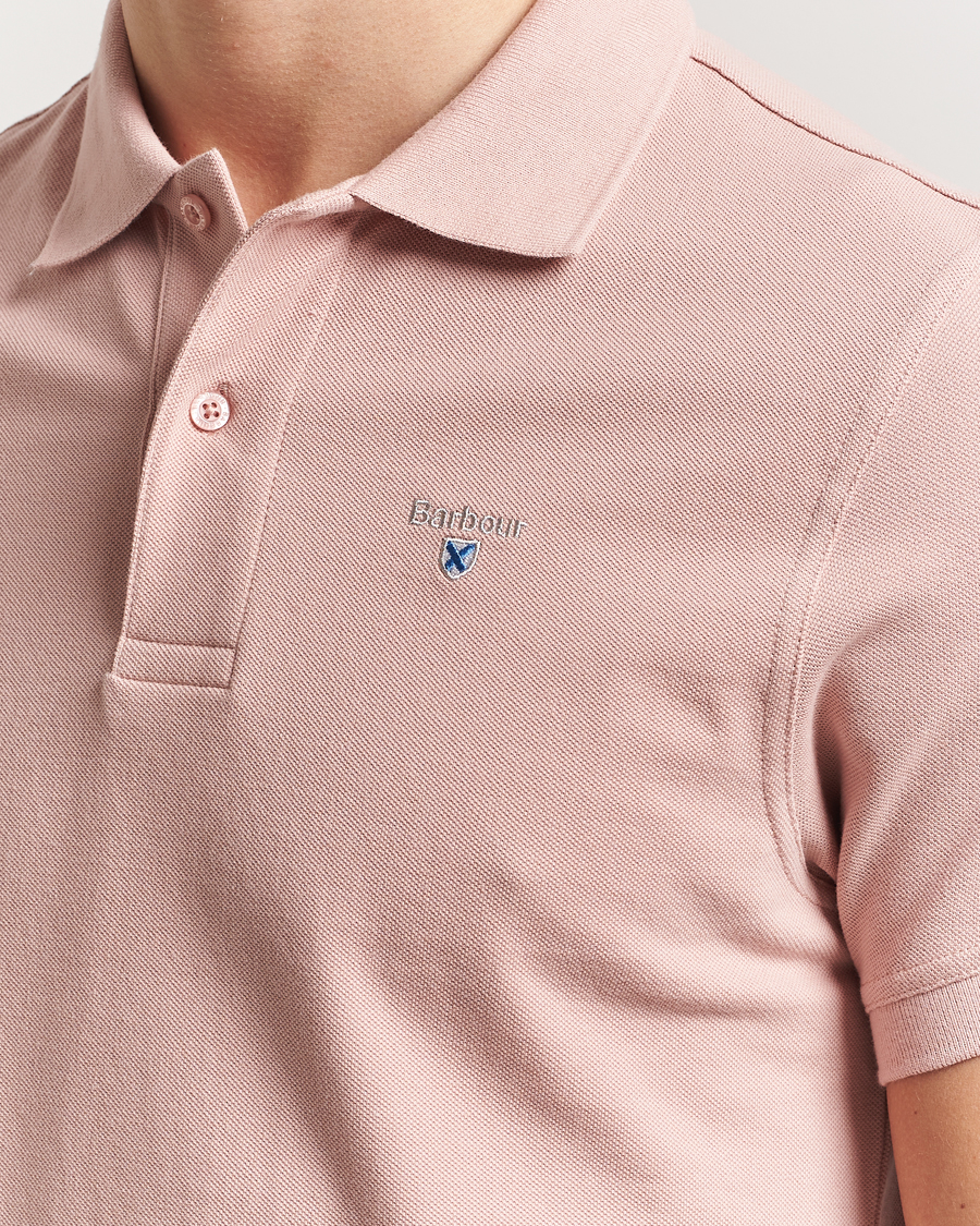 Herre | Pikéer | Barbour Lifestyle | Sports Polo Pink Mist