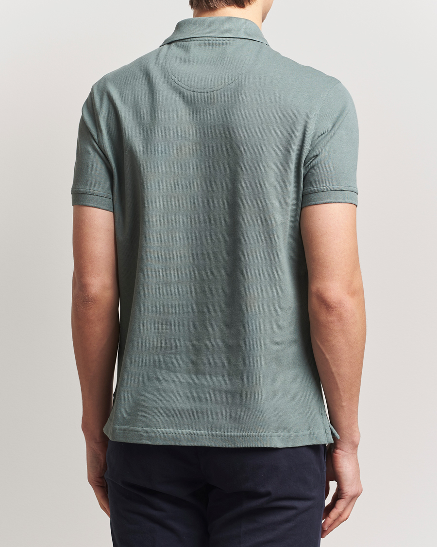 Herre | Pikéer | Barbour Lifestyle | Tartan Pique Polo Vintage Teal