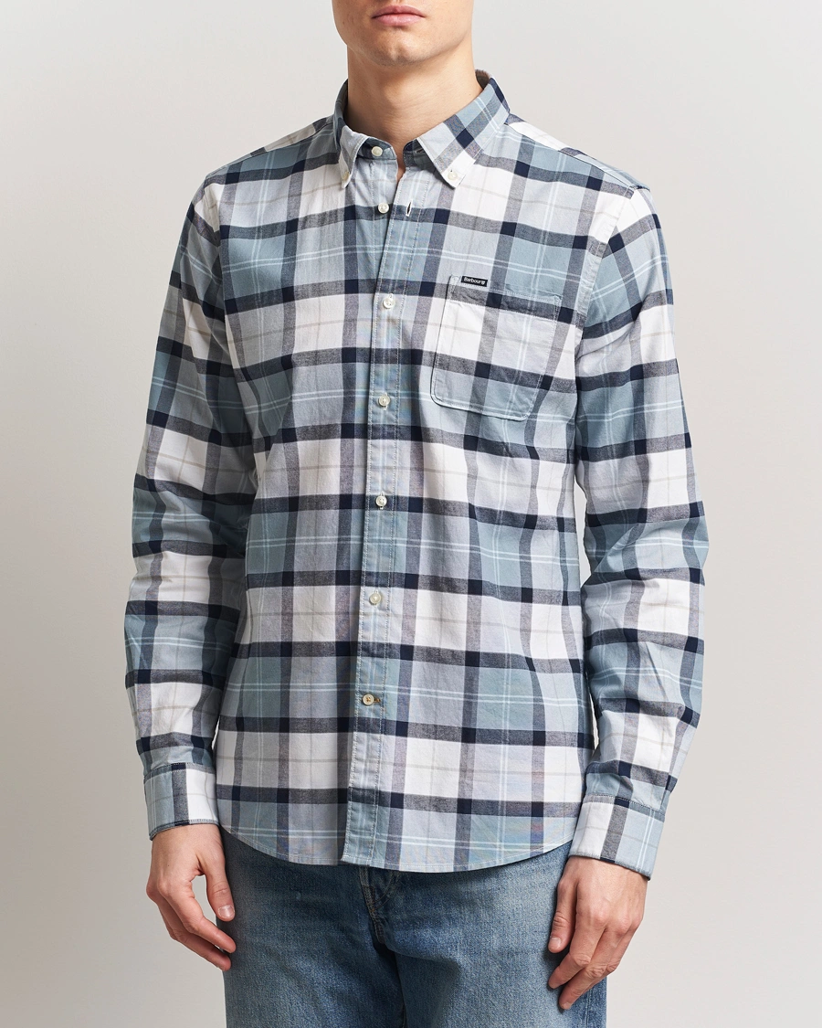 Herre | Skjorter | Barbour Lifestyle | Lewis Checked Oxford Shirt Northshore