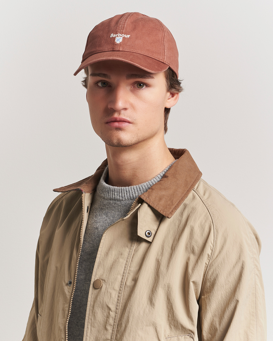 Herre | Barbour Lifestyle Cascade Sports Cap Dark Rust | Barbour Lifestyle | Cascade Sports Cap Dark Rust