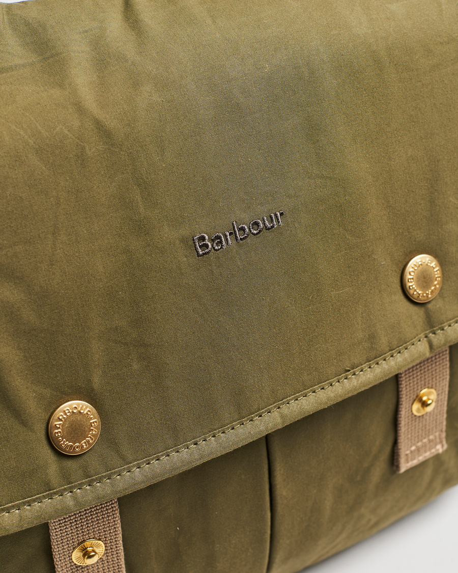 Herre | Vesker | Barbour Lifestyle | Transport Riever Crossbody Bag Dusky Green