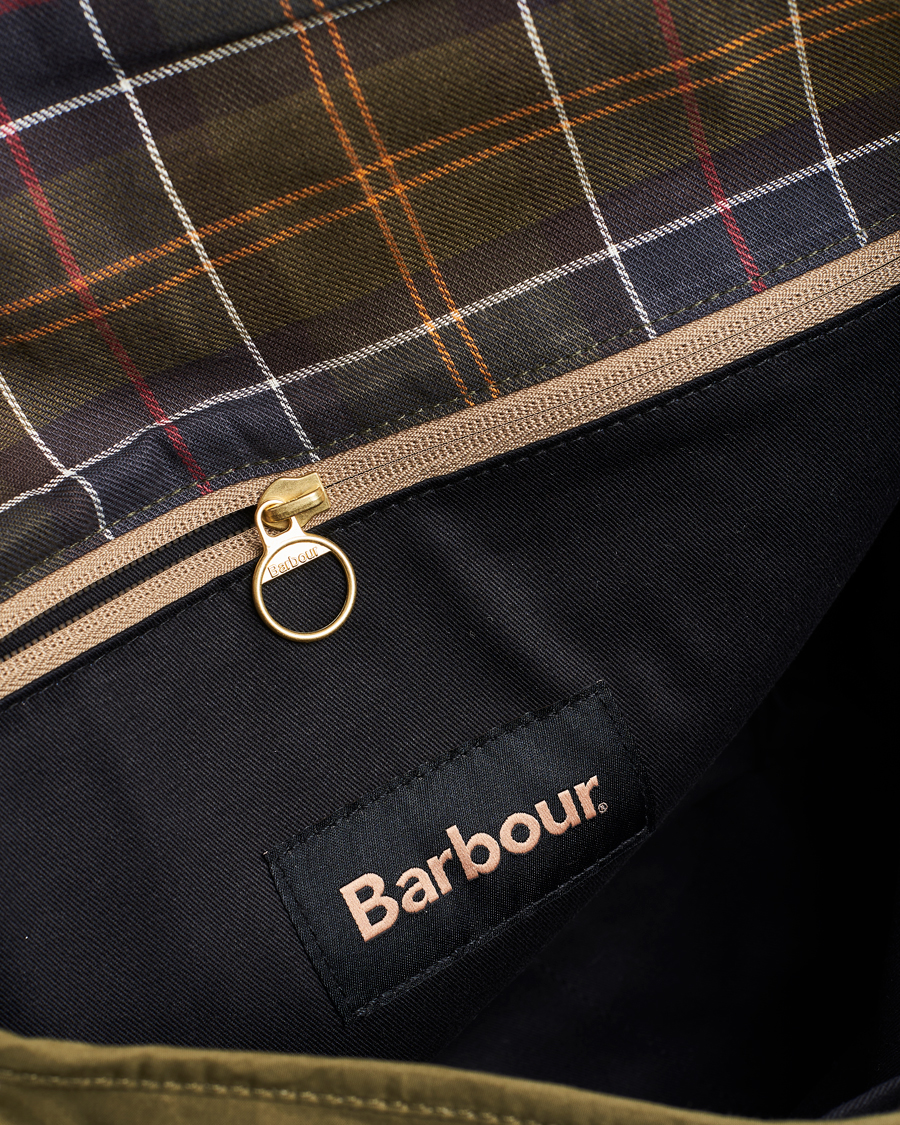 Herre | Vesker | Barbour Lifestyle | Transport Riever Crossbody Bag Dusky Green