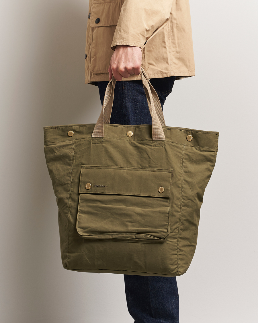 Herre | Vesker | Barbour Lifestyle | Transport 3-Way Tote/Backpack Dusky Green