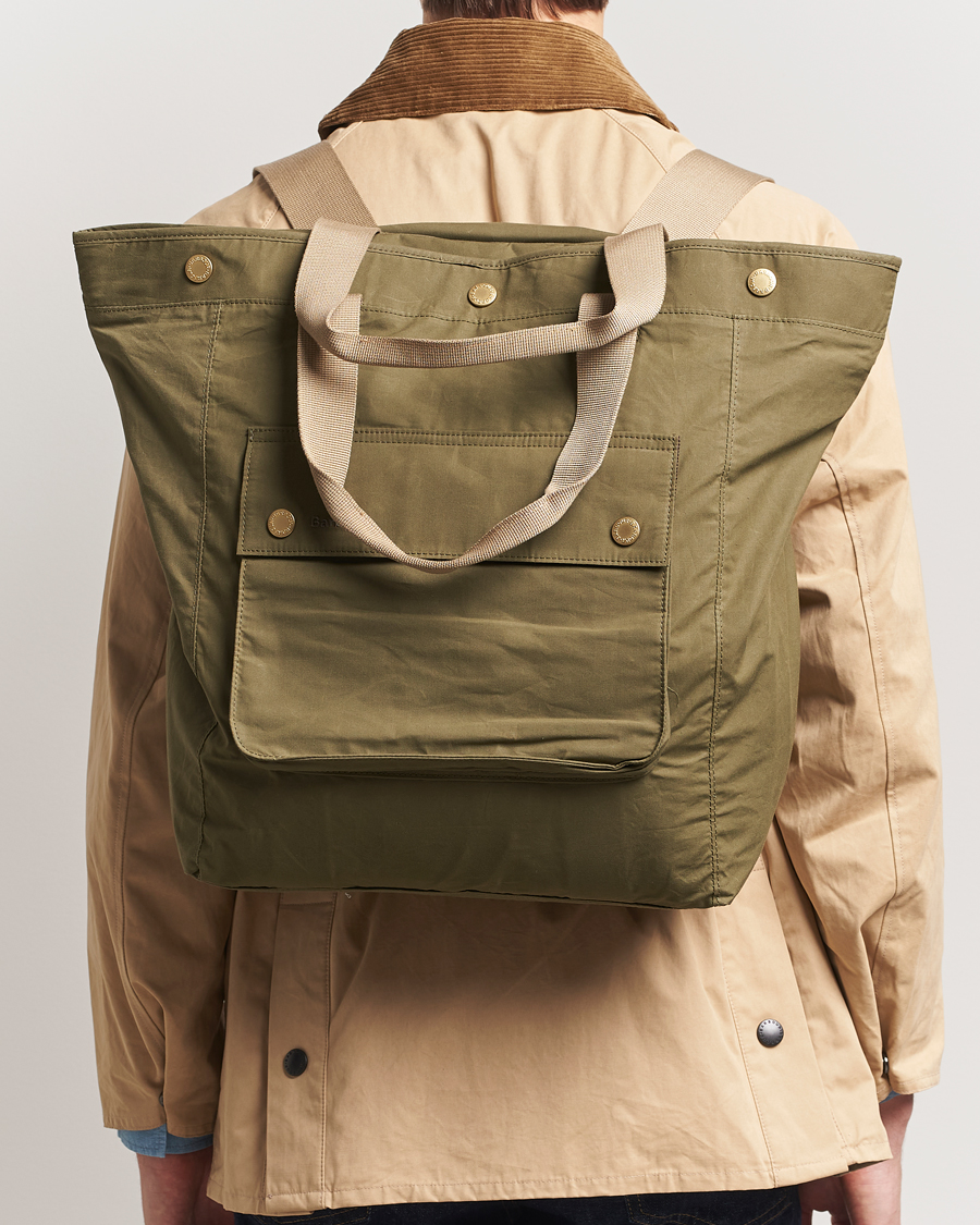 Herre | Vesker | Barbour Lifestyle | Transport 3-Way Tote/Backpack Dusky Green