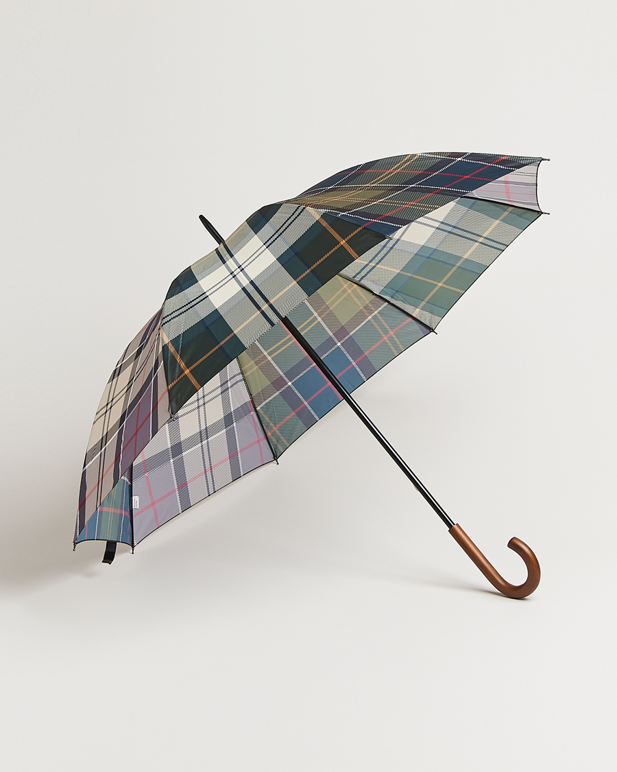 Herre | Paraplyer | Barbour Lifestyle | Full Length Mixed Tartan Umbrella Classic
