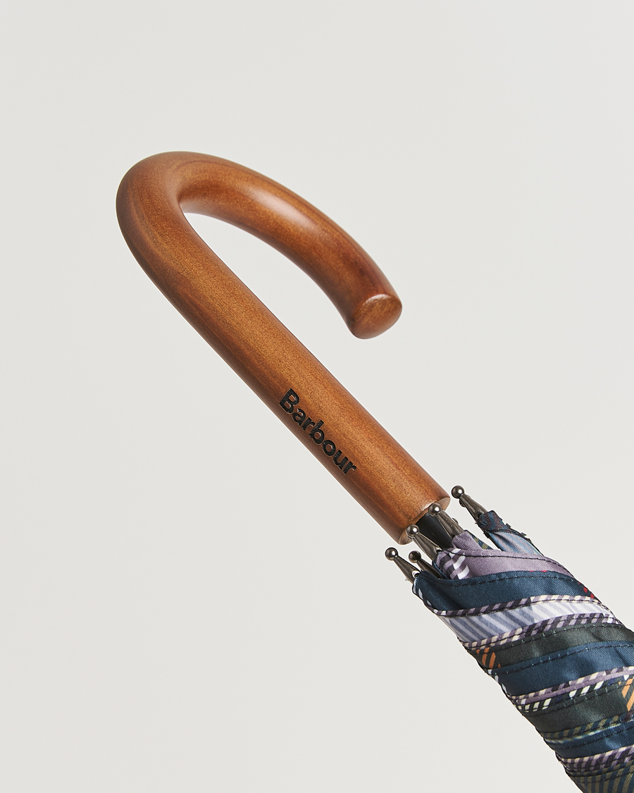 Herre | Paraplyer | Barbour Lifestyle | Full Length Mixed Tartan Umbrella Classic