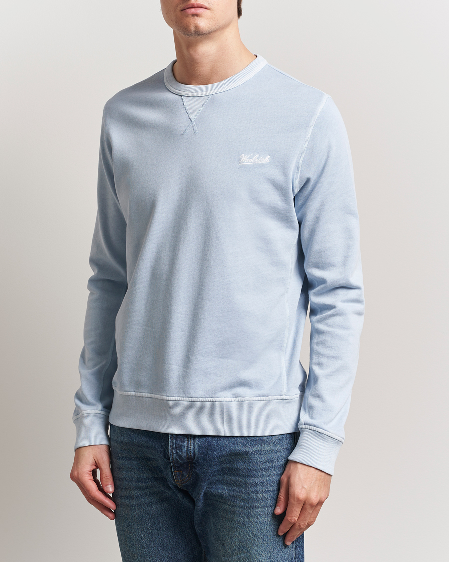Herre | Gensere | Woolrich | Garment Dyed Crewneck Flask