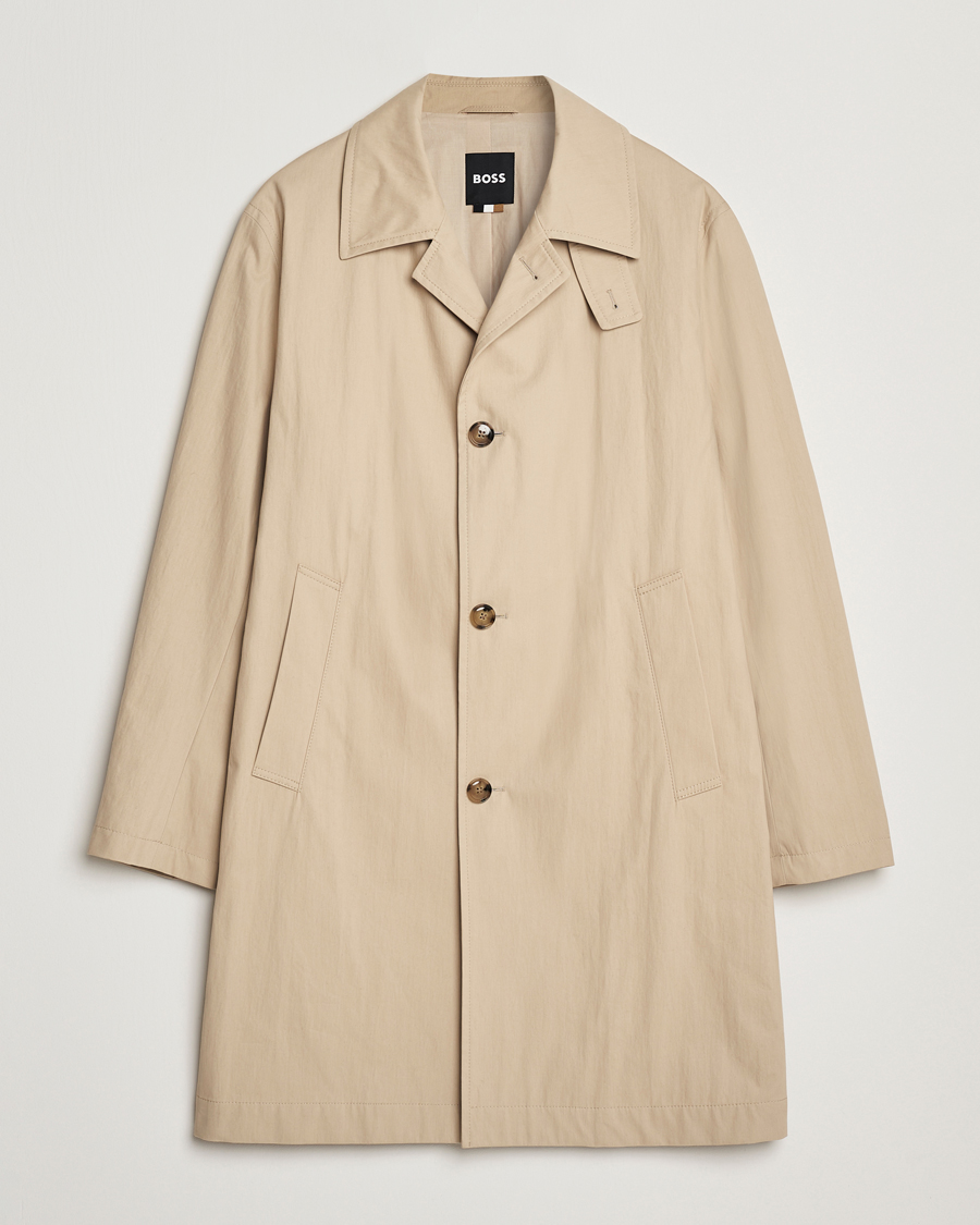 Herre | Jakker | BOSS BLACK | Clark Coat Light Beige