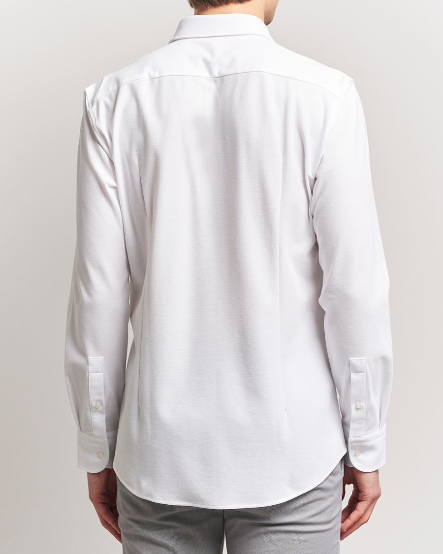 Herre | Skjorter | BOSS BLACK | Hank Structured Shirt White