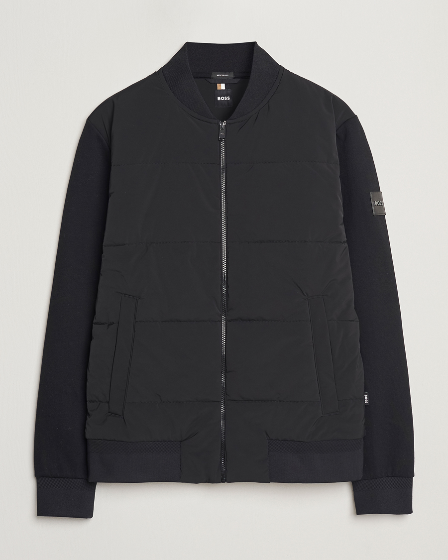 Herre | Jakker | BOSS BLACK | Skiles Hybrid Jacket Black