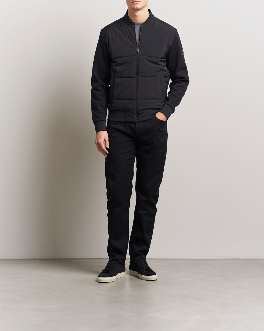 Herre | Jakker | BOSS BLACK | Skiles Hybrid Jacket Black