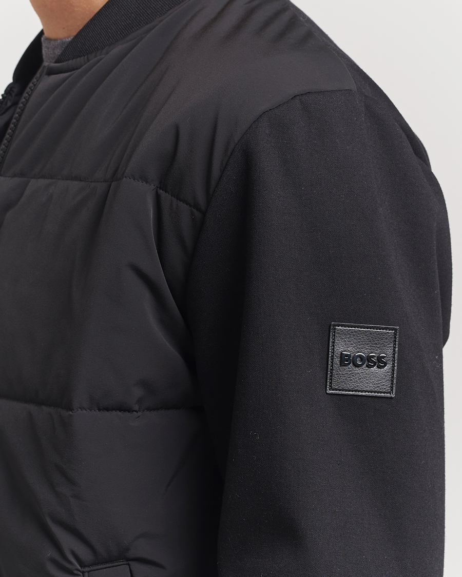 Herre | Jakker | BOSS BLACK | Skiles Hybrid Jacket Black