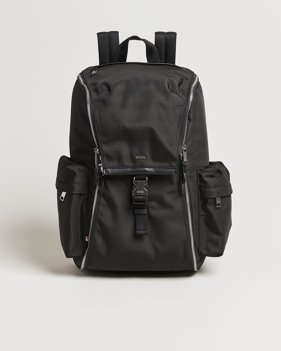 Herre | Vesker | BOSS BLACK | Highway Travel Backpack Black
