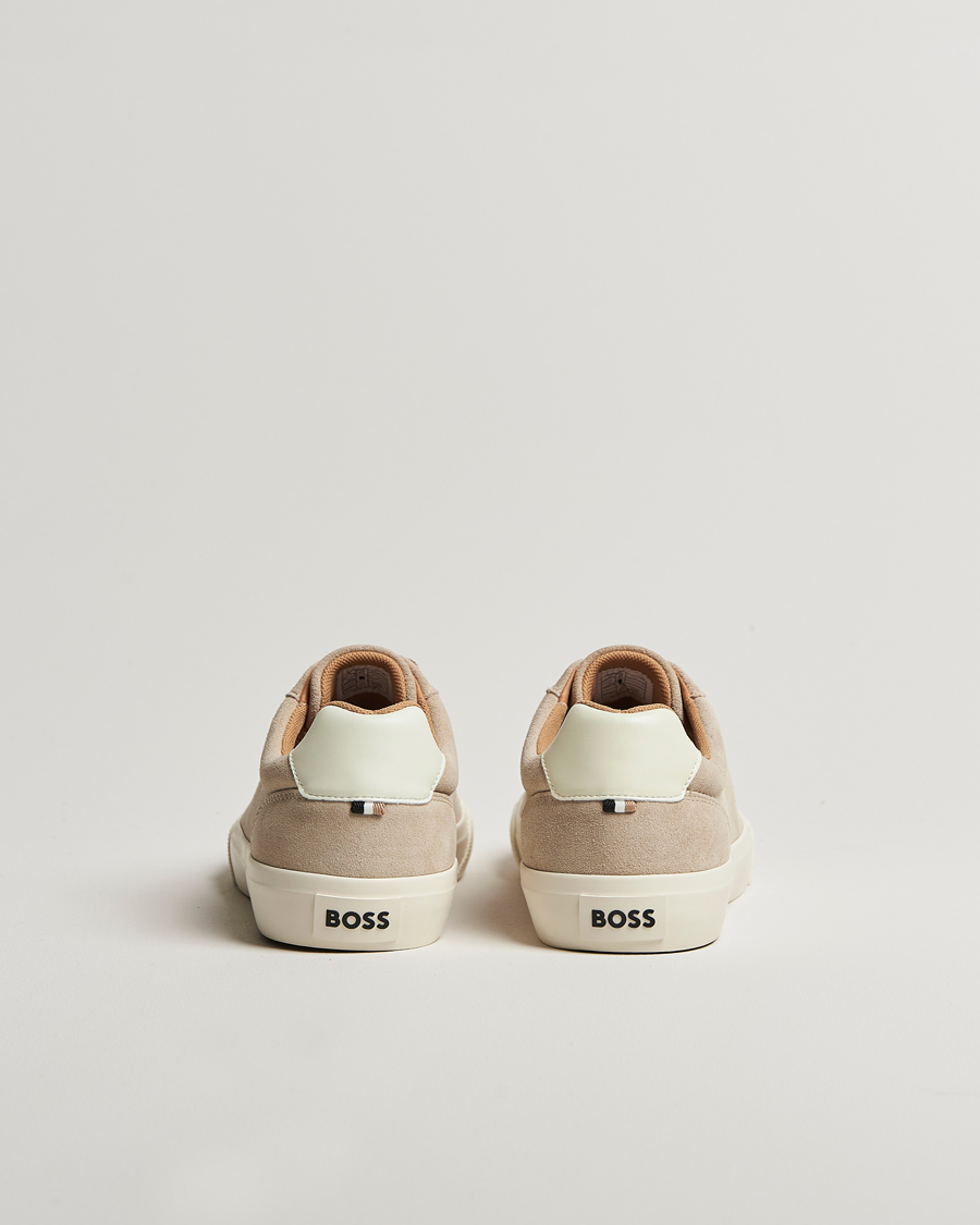Herre | Sneakers | BOSS BLACK | Aiden Suede Sneaker Light Beige