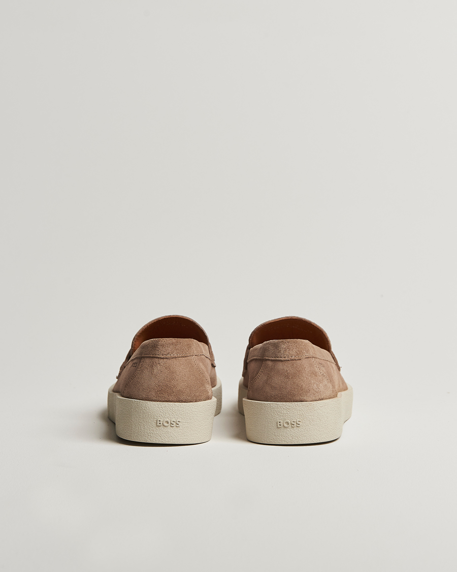 Herre | Loafers | BOSS BLACK | Clay Suede Loafer Medium Beige