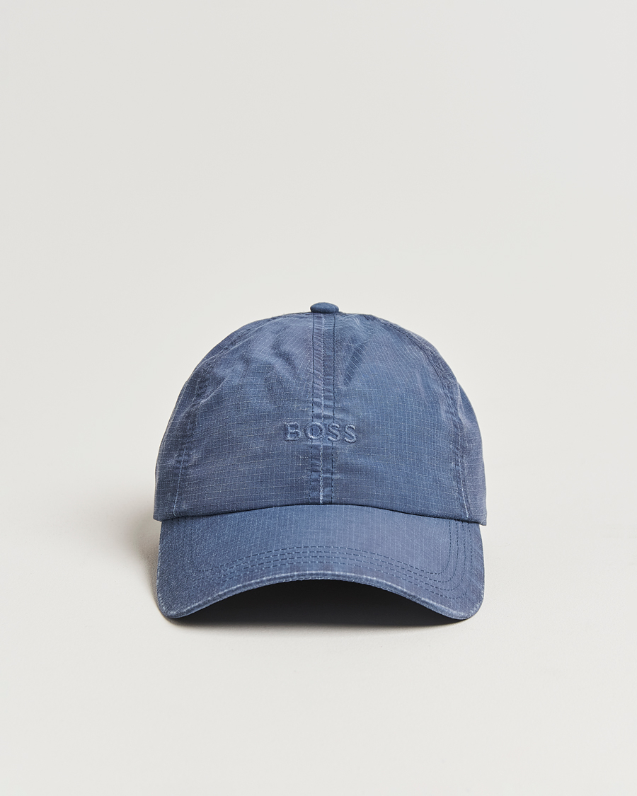 Herre | Hatter og capser | BOSS ORANGE | Derrel Washed Logo Cap Dark Blue