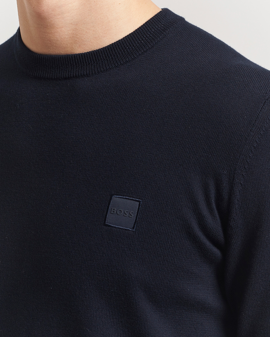 Herre | Gensere | BOSS ORANGE | Kanovano Knitted Sweater Dark Blue