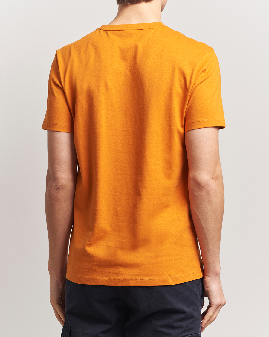 Herre | T-Shirts | BOSS ORANGE | Tales Logo Crew Neck T-Shirt Open Orange