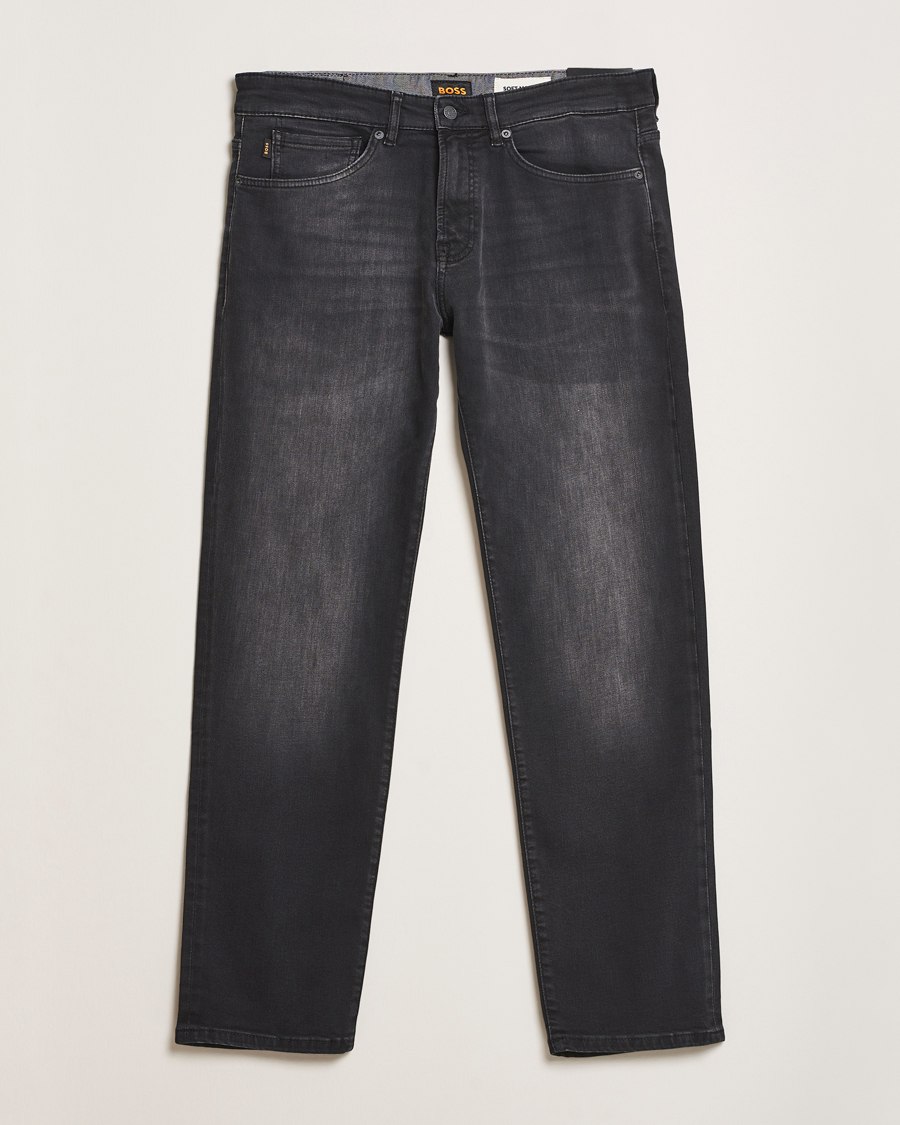 Herre | Jeans | BOSS ORANGE | Re.Maine Jeans Washed Black