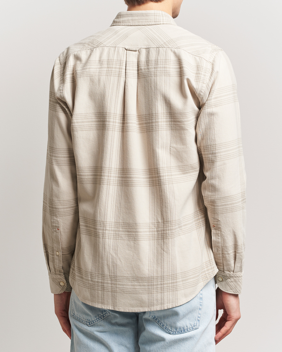 Herre | Skjorter | BOSS ORANGE | Rickert Checked Shirt Light Beige