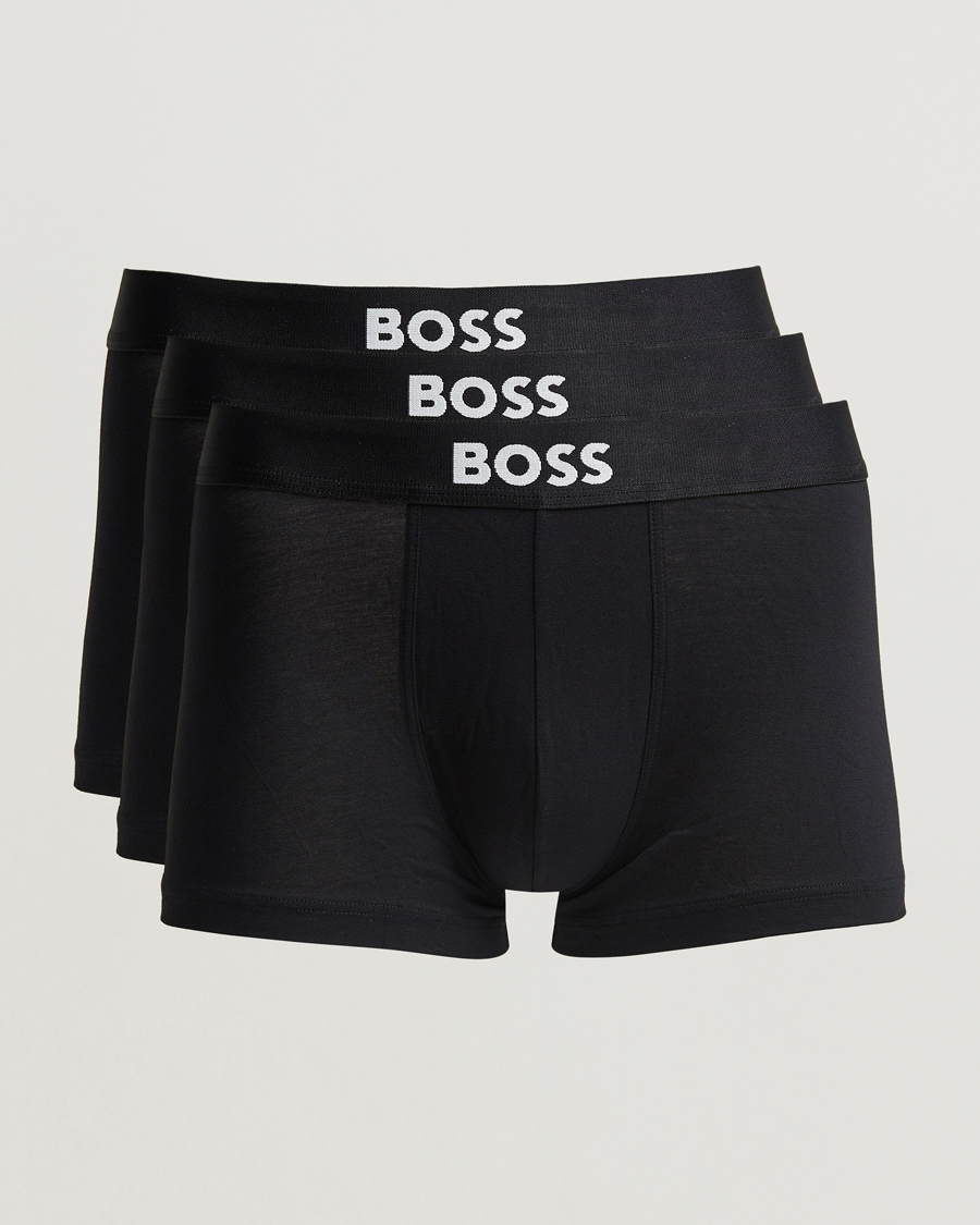Herre | Undertøy | BOSS BLACK | 3-Pack D.Beckham Trunk Black