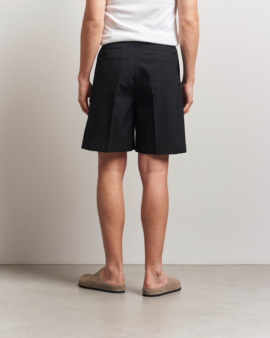 Herre | Shorts | Auralee | Light Wool Gabardine Shorts Black