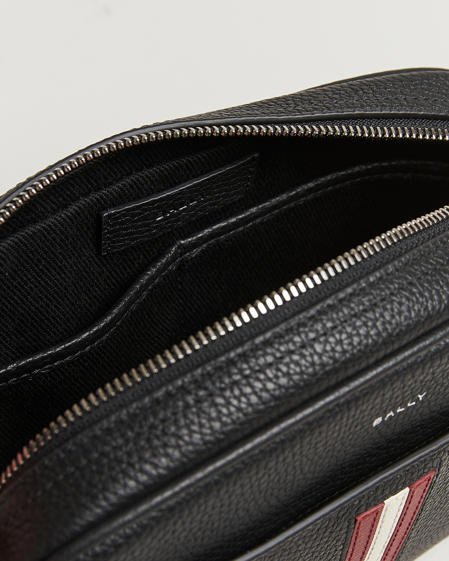 Herre | Bally RBN Leather Washbag Black | Bally | RBN Leather Washbag Black