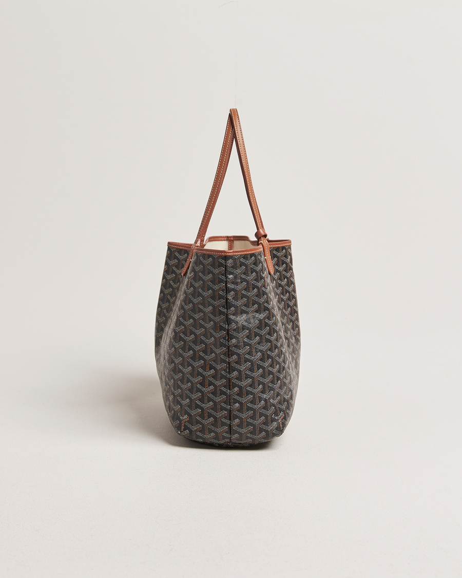 Herre | Goyard Pre-Owned Saint Louis PM Coated Canvas Tote Bag Brown | Goyard Pre-Owned | Saint Louis PM Coated Canvas Tote Bag Brown