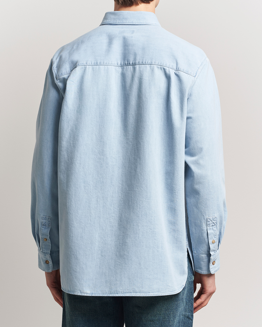 Herre | Skjorter | A.P.C. | Mathias Denim Shirt Pale Blue