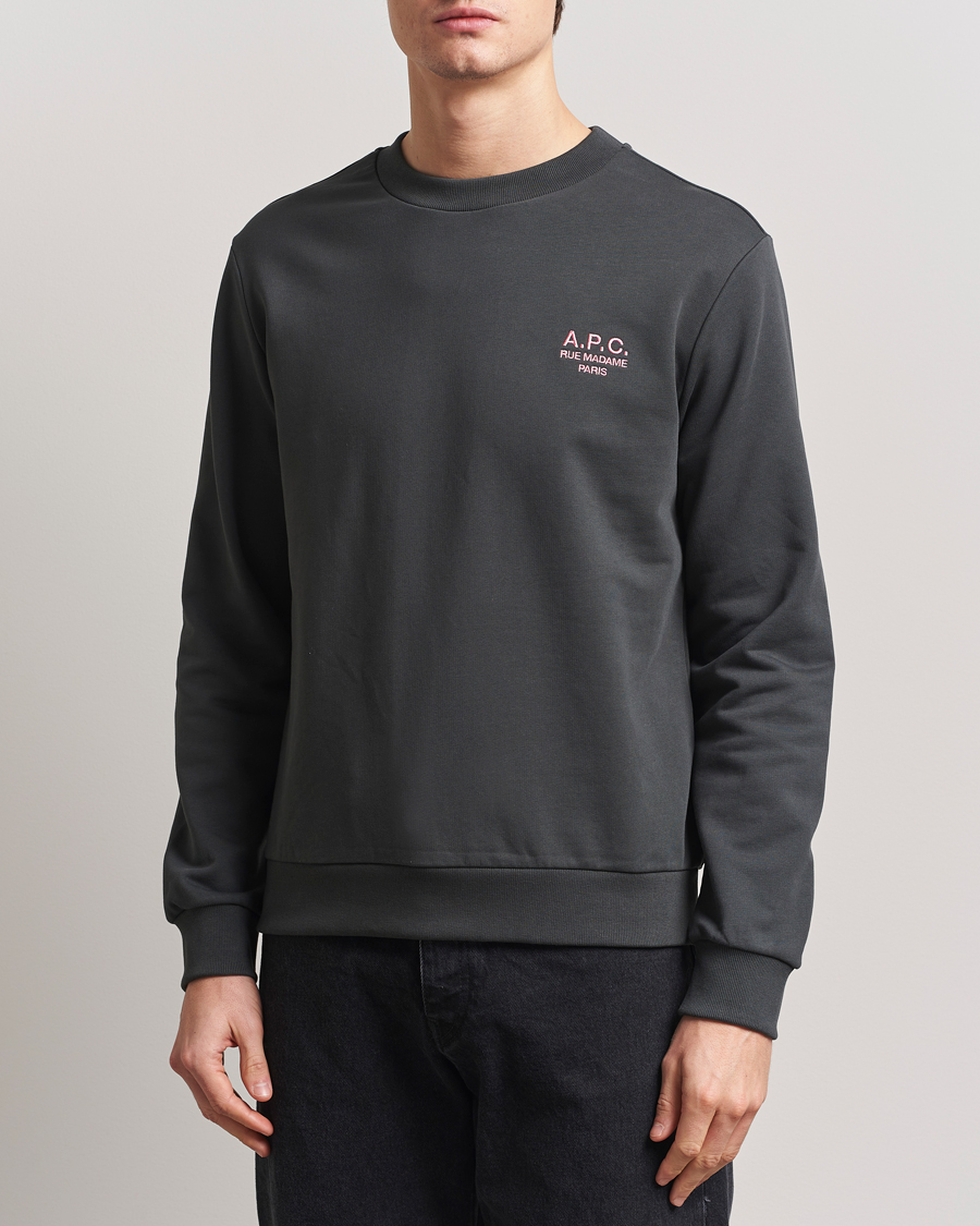 Herre | Gensere | A.P.C. | Rue Madame Sweatshirt Anthracite