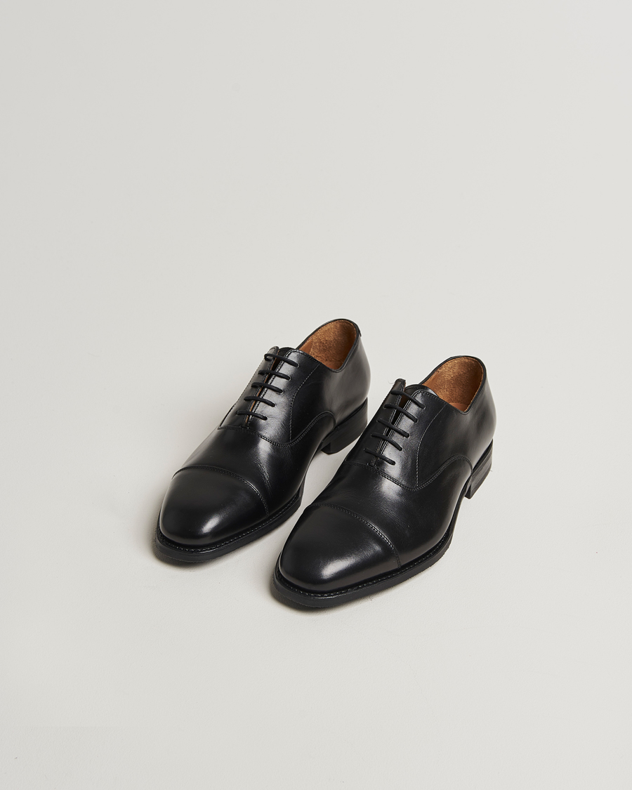 Herre | Oxfords | Myrqvist | Äppelviken Oxford Black Calf