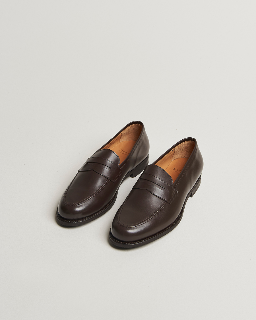 Herre | Loafers | Myrqvist | Stenhammar II Loafer Dark Brown Calf