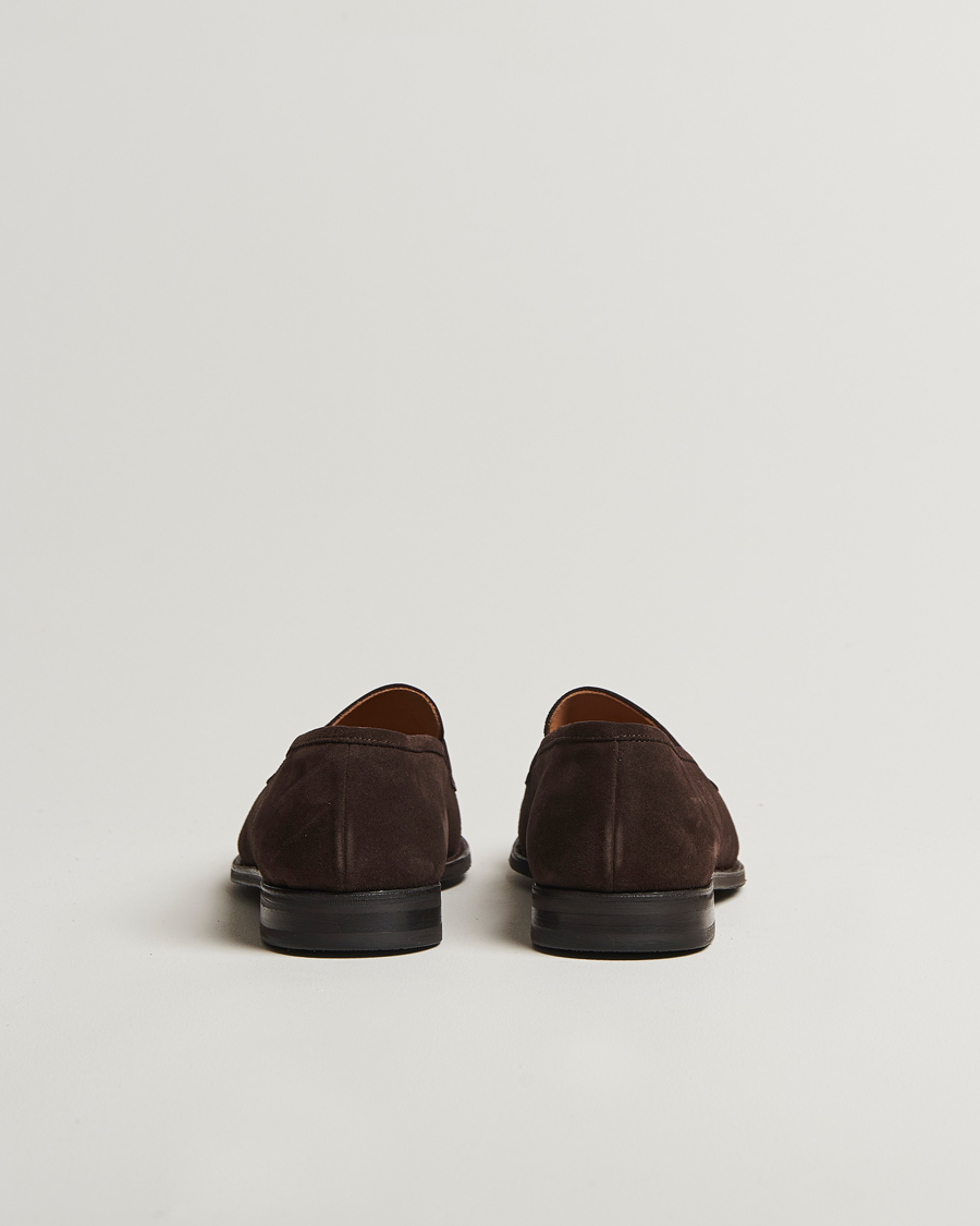 Herre | Loafers | Myrqvist | Stenhammar II Loafer Dark Brown Suede