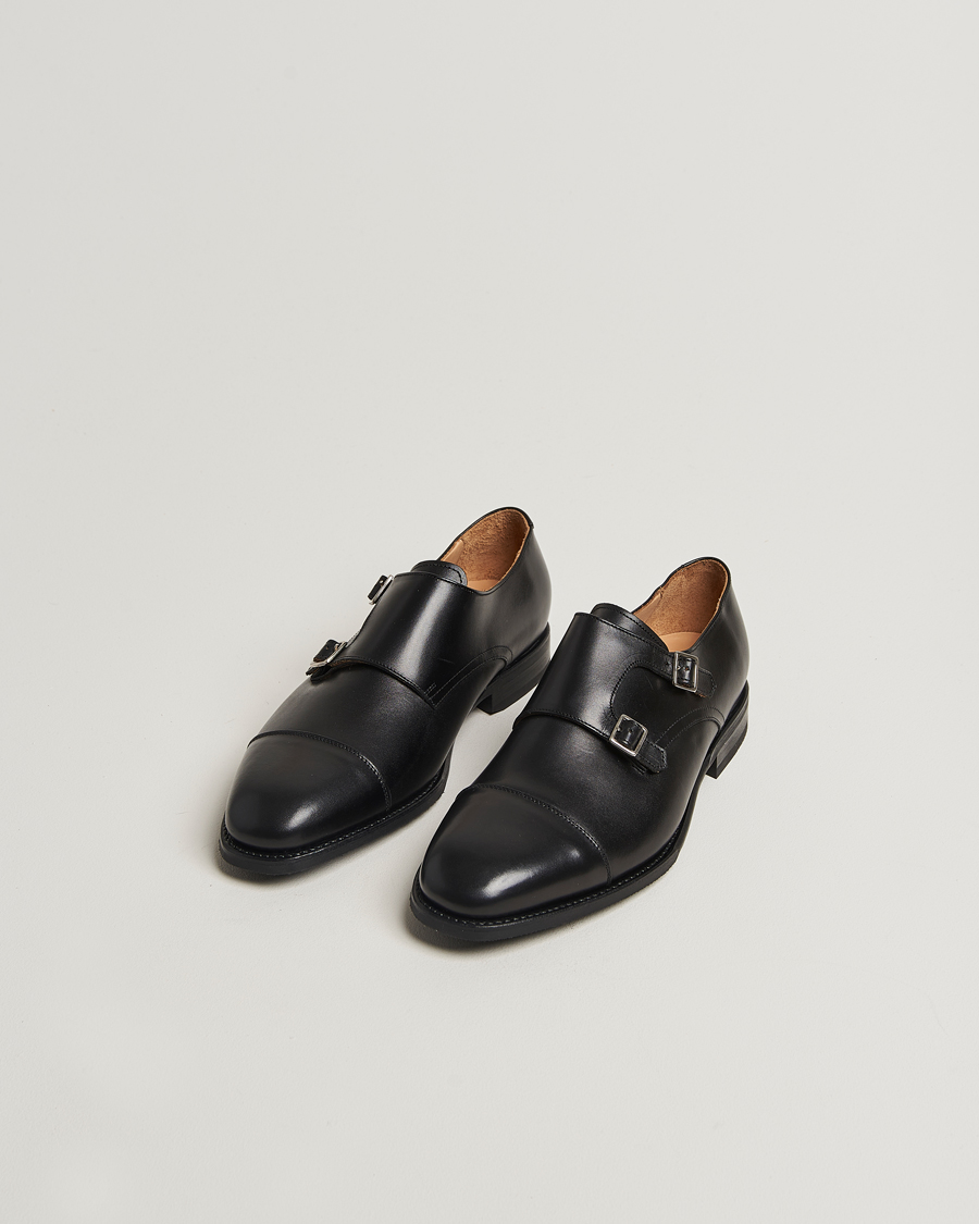 Herre | Munkesko | Myrqvist | Ålsten Double Monkstrap Black Calf