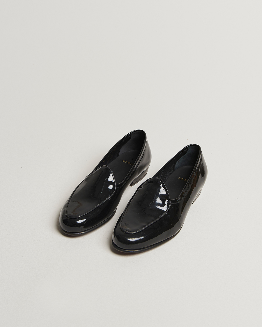 Herre | Lakksko | Myrqvist | Ängby Patent Loafer Black