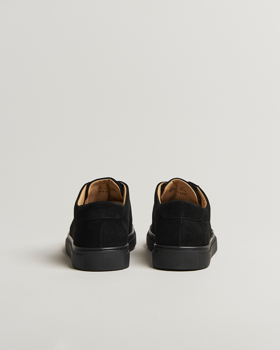Herre | Sneakers | Myrqvist | Alnö Sneakers Black Suede