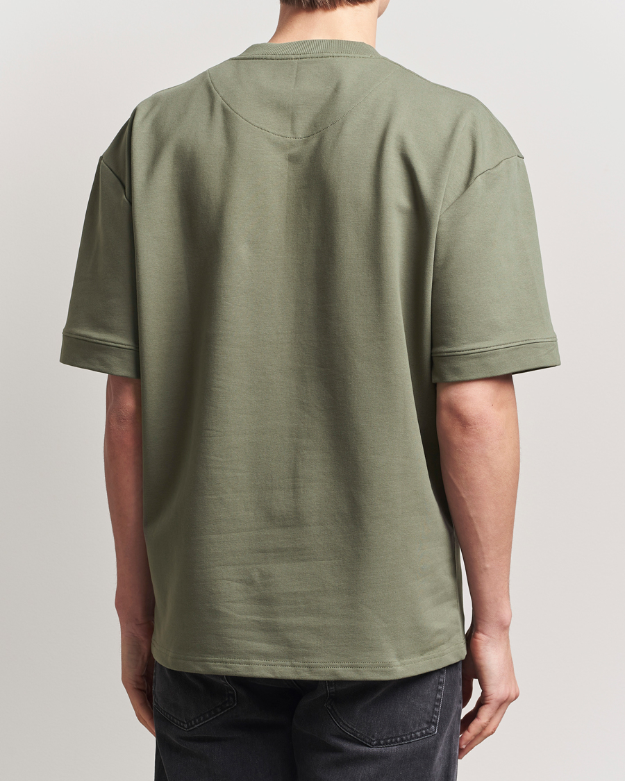 Herre | T-Shirts | Bread & Boxers | Loungewear T-Shirt Khaki Green