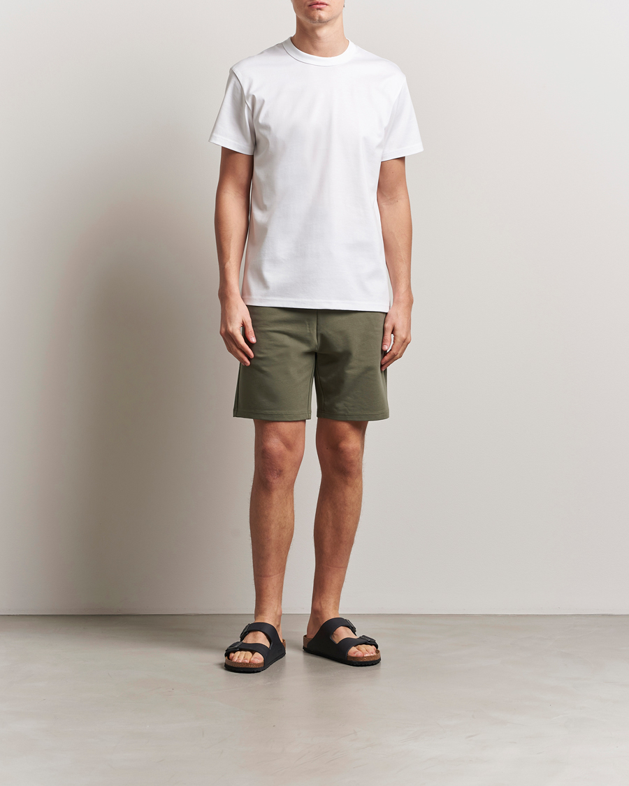 Herre | Shorts | Bread & Boxers | Loungewear Shorts Khaki Green