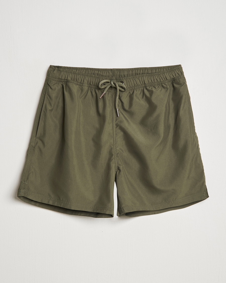 Herre | Badeshorts | Bread & Boxers | Swimshorts Dark Army Green
