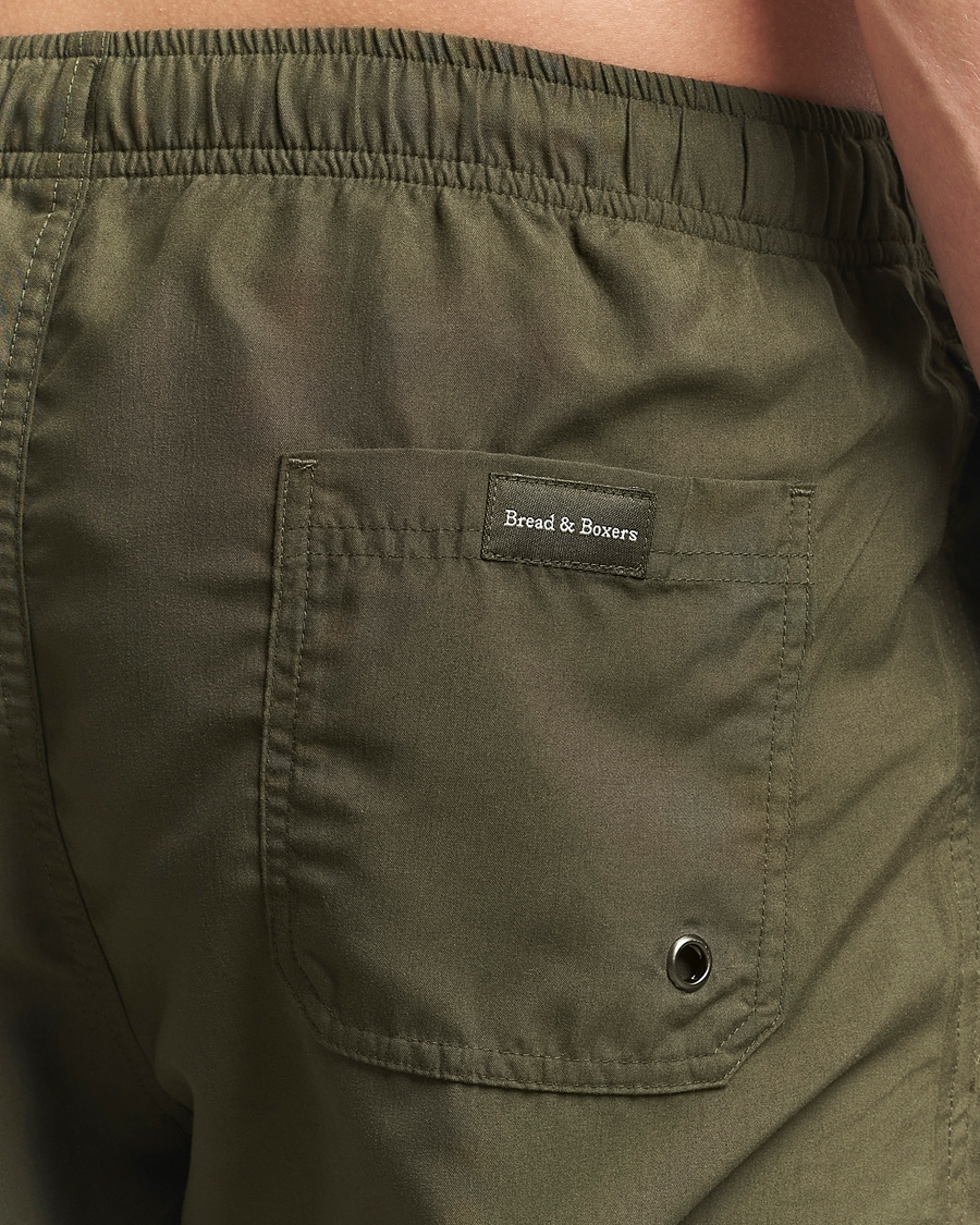 Herre | Badeshorts | Bread & Boxers | Swimshorts Dark Army Green