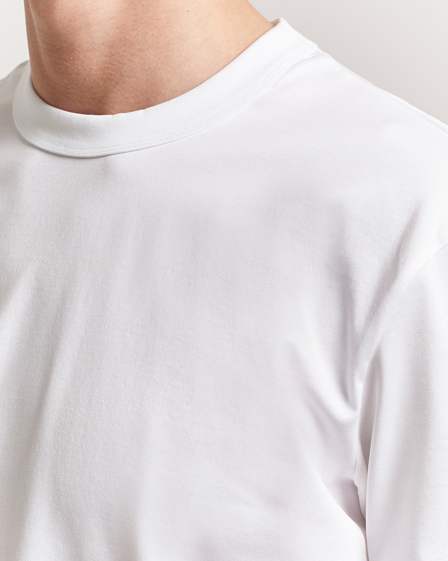 Herre | T-Shirts | Bread & Boxers | Pima Cotton Crew Neck T-Shirt White