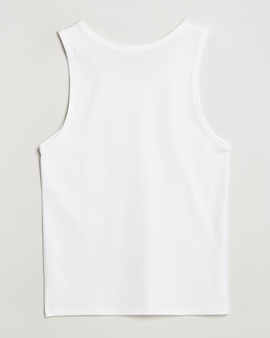 Herre | T-Shirts | Bread & Boxers | Relaxed Tank Top White