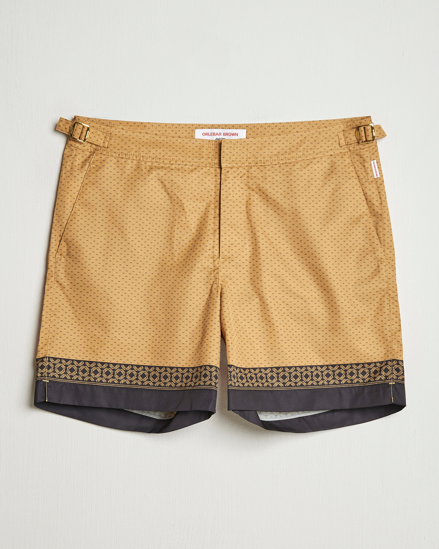Herre | Badeshorts | Orlebar Brown | Bulldog Gold Bullion Swimshorts Gold/Black